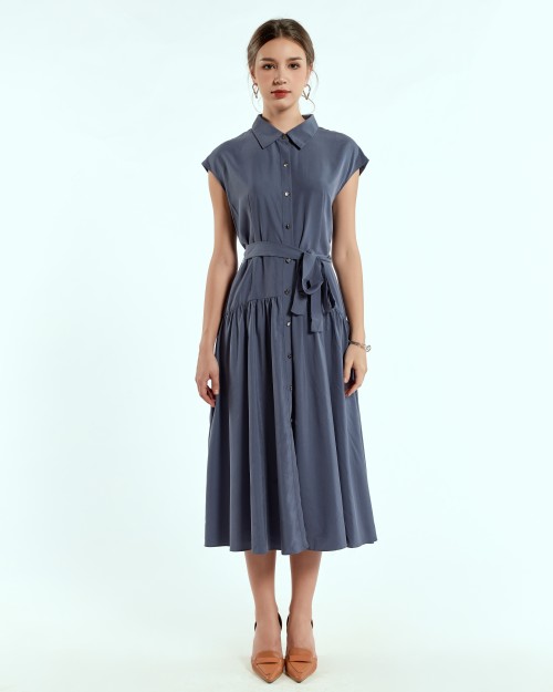 Sixdo SIXDO Woven Flared Dress for Women
